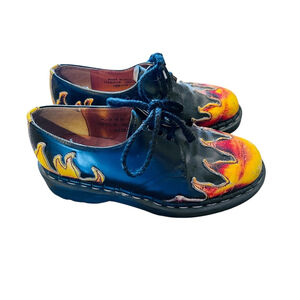 Tredair Vintage 90's Flame Made In England Shoes Size 6 Men's 7.5 Women Oxford